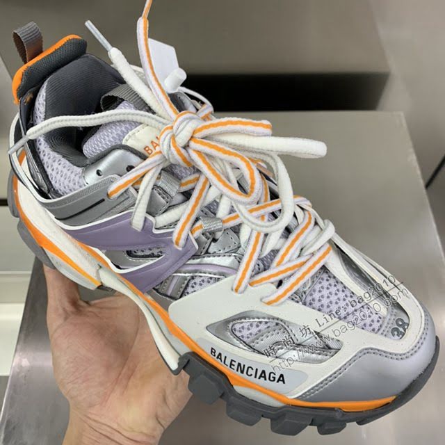 Balenciaga經典款男鞋 巴黎世家頂級版本Track運動鞋 情侶款  hdbl1056